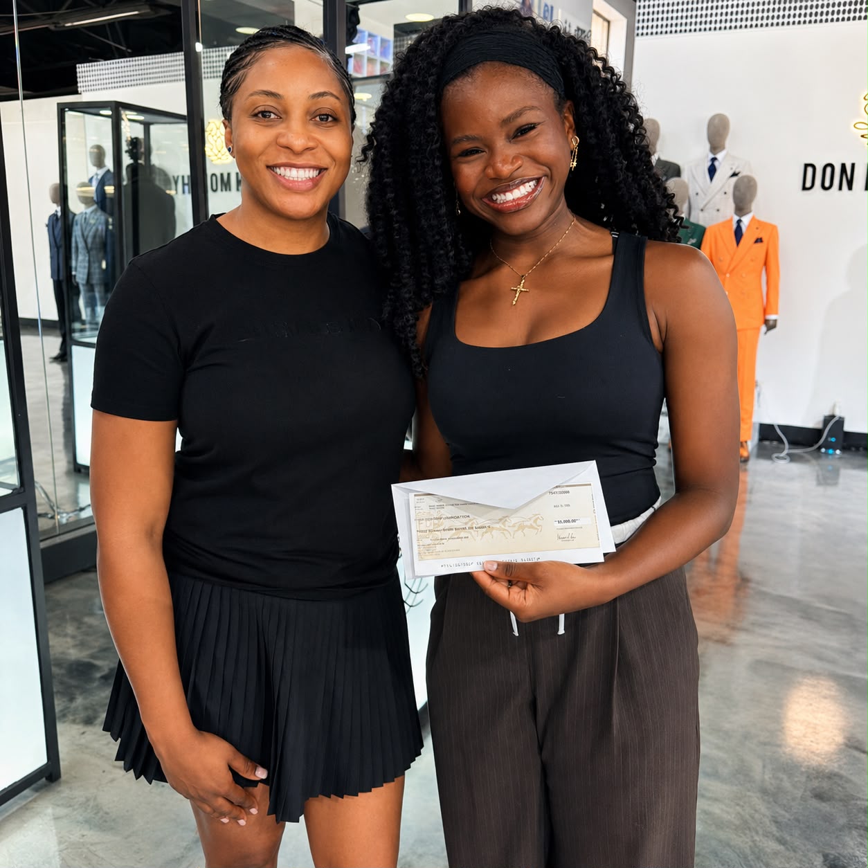 Sonya Mofor and Aria Price