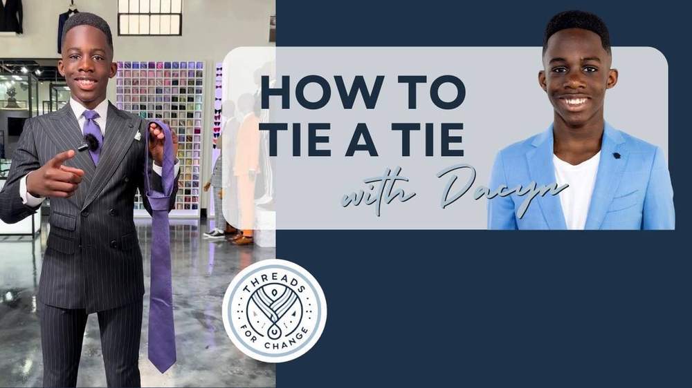 The tie is a small accessory that makes a big statement.