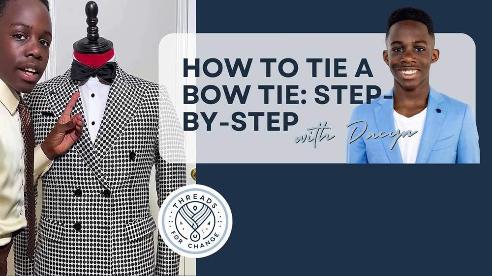The bow tie is the epitome of elegance and charm.