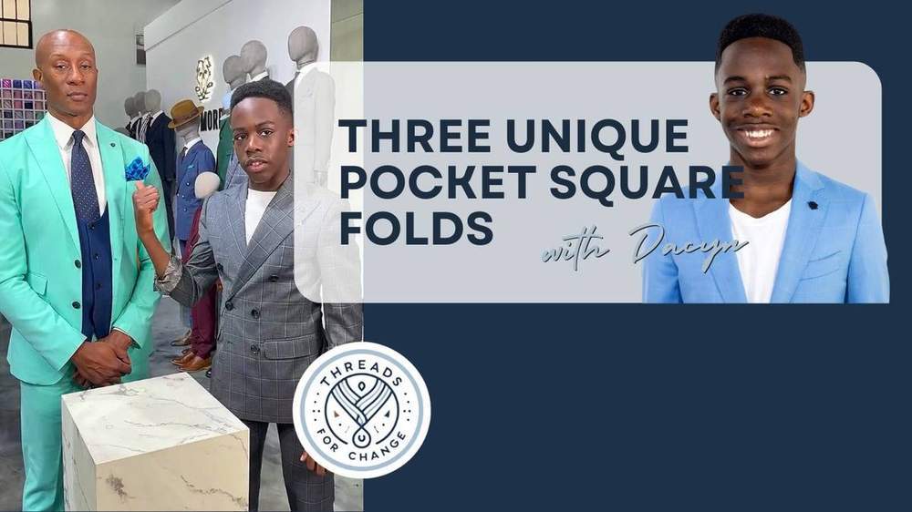 Elevate your style with these 3 cool pocket square folds!